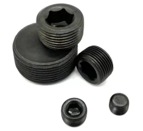 Egzagonal Nwa lwil oliv ploge Kabòn Steel 8.8 Klas